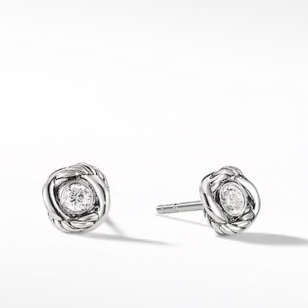David Yurman Infinity Stud Earrings